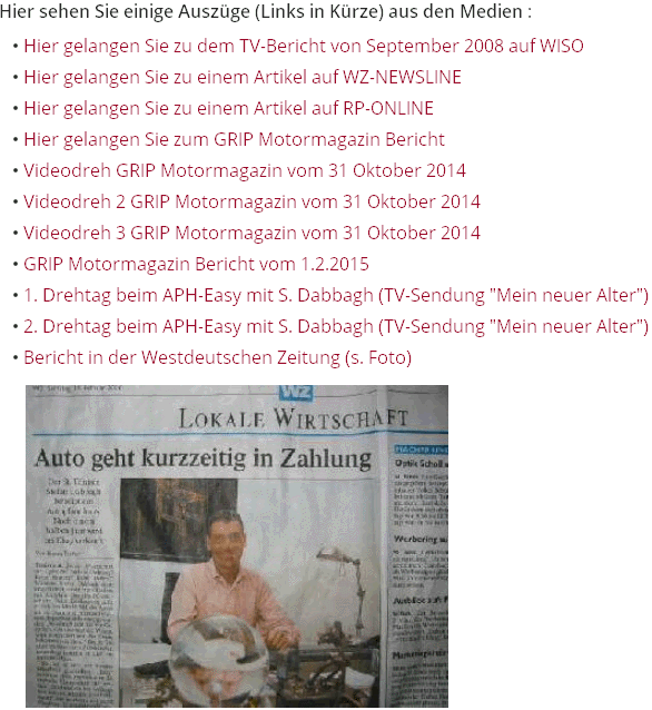 Medien zu autopfand-wesel.de